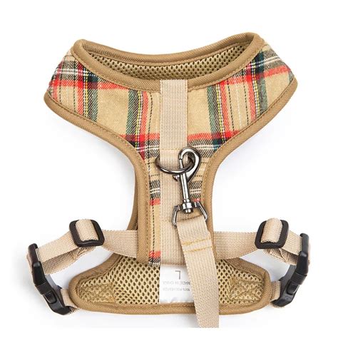 burberry check dog harness|burberry dog harness and leash.